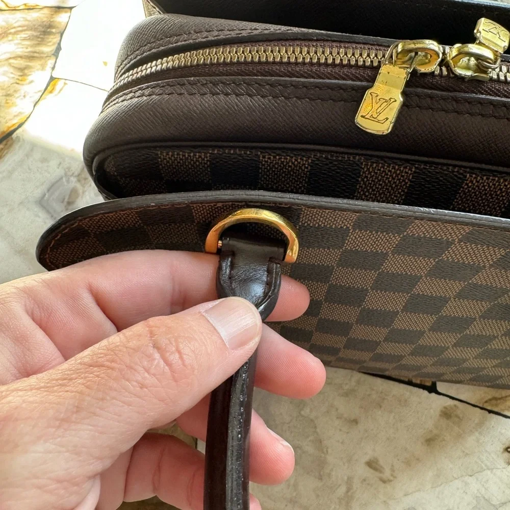 Louis Vuitton Damier Ebene Triana Handbag - Picture 13 of 15